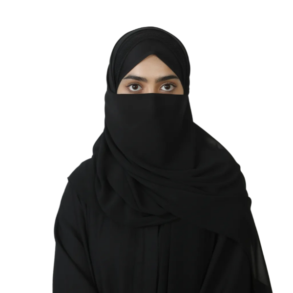 Sidra Aslam — Graphic Design (AI-generated portrait for privacy)